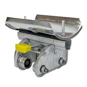 Système de chariot à câble sur rail en C à faible friction et durable pour grue EOT - Product Image 6