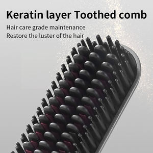 Nouveau peigne chauffant portable, outils de coiffage, peigne lisseur sans fil, mini lisseur sans fil, <span class=keywords><strong>brosse</strong></span> <span class=keywords><strong>lissante</strong></span> - Product Image 3