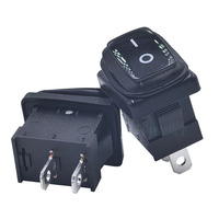 Interrupteur à bascule étanche 10A250V/16A125V AC IP65 SPST 2P pour appareils électriques et équipements médicaux