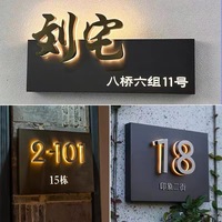Meilleur rapport qualité-prix, enseigne personnalisée avec logo rétroéclairé par LED, lettres en acier inoxydable, étanche IP65, décoration publicitaire, entrepôt, logistique
