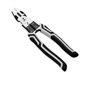 Alicates de corte diagonal métricos de 9 pulgadas, multifuncionales, de grado industrial, de acero al cromo vanadio, con boca puntiaguda, manuales y que ahorran esfuerzo. - Product Image 1