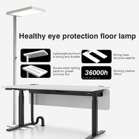 Bestseller Moderne Aluminium-Stehlampen Metallschirm Dimmbare LED Hochwertige Büro-Leselampe Vertikal 3 Jahre Garantie