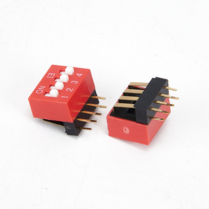 <span class=keywords><strong>Interruptor</strong></span> DIP de 8 pines tipo SPST de ángulo recto - Product Image 5