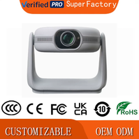 Projecteur portable extérieur intelligent K1 LED avec batterie, Android 11, double Wifi6, BT5.0, 4K, 1080P, 1280x720P, mise au point automatique, cinéma maison