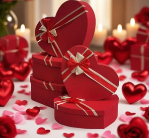 <span class=keywords><strong>Caja</strong></span> <span class=keywords><strong>de</strong></span> Regalo Roja <span class=keywords><strong>de</strong></span> Lujo Minghong Stock para San Valentín, Bodas y Fiestas, con Lazo, Empaque <span class=keywords><strong>de</strong></span> Presentación para Joyería, Chocolate, Perfume y Velas - Product Image 2