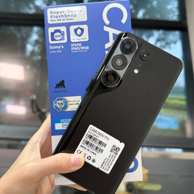 New TECNO Camon 50 Pro Smartphone with 5G LTE CDMA 108MP Camera 16GB+1TB Long Battery Life (Above 8000mAh) Spanish