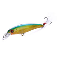 Señuelo de Pesca de Alta Calidad de 9 cm y 8 g, Señuelo de Pesca de Profundidad, Fabricantes de Señuelos de Pesca de Plástico Duro ABS, Señuelo de Pesca Tipo Minnow Wobbler