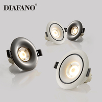 Bon marché Prix moulage sous pression en aluminium GU10/MR16 Down Light Blanc Noir Commercial Encastré Vers le bas Cadre lumineux pour la maison Intérieur