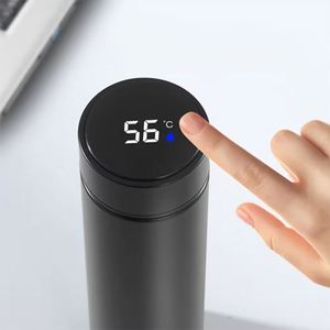 Thermos intelligent personnalisé de 500 ml avec affichage LED de la température, en acier inoxydable 304 de qualité alimentaire, à double paroi isolante - Product Image 3
