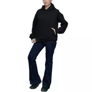 Sudadera con Capucha Personalizada para Mujer, Talla Grande, para Otoño e Invierno, con Bolsillo Tipo Canguro, para Gimnasio - Product Image 6