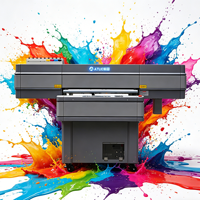 Impresora de Etiquetas de Rollo a Rollo con Tinta UV ATUE I3200 con Laminador, Velocidad de 10/h, Multicolor Automático