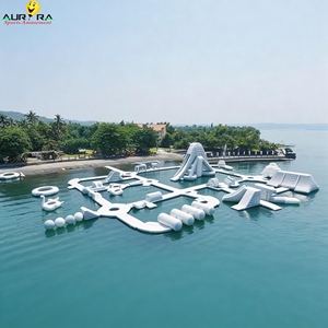 Gigantesco Parco Acquatico Gonfiabile per Casa: Scivolo, Percorso a Ostacoli, Sfida Galleggiante per Divertimento in Acqua (Guangdong) - Product Image 1