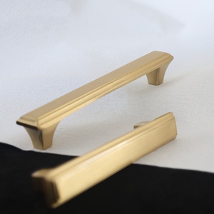 Kosin - Minimalist Solid Brass Luxury Kitchen Drawer Handle Furniture Hardware Kitchen Cabinet Wardrobe <strong>Door</strong> Handles - Product Image 4