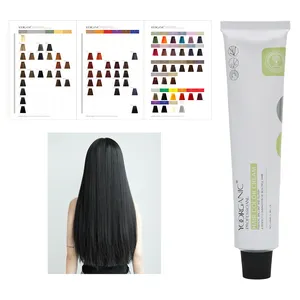 professional salon product hair dye cream 74 colors color cream for blonde bleached purple red blue black