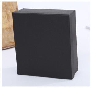 กล่องเครื่องประดับแบบฝาพับกระดาษคราฟท์ขนาดเล็กสำหรับสร้อยคอกล่องของขวัญลายนูนแบบมันวาว/ลาเต้สำหรับเคลื่อนย้าย - Product Image 6