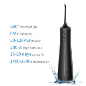 Appareil de Nettoyage Interdentaire Électrique à Ultrasons Portable, Alimenté par Batterie, Étanche, Rechargeable, Orthodontique, Usage Domestique, Vente Directe Usine - Product Image 6