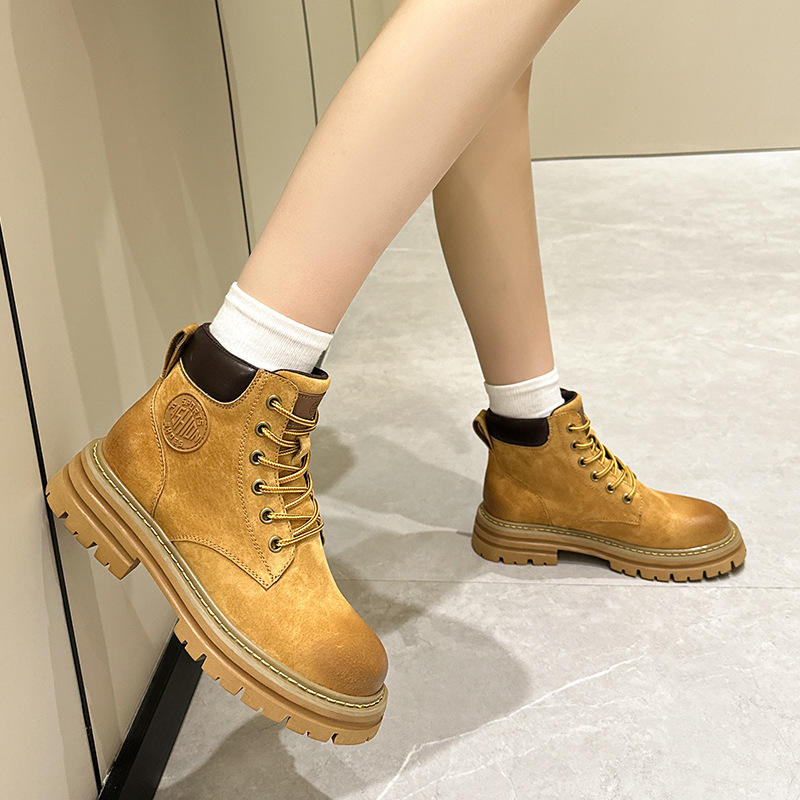 High Heels High Heel Boots Chunky Wedge Pointed Toe