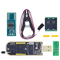 CH341 XTW100 24/25 Series EEPROM Flash BIOS modul Programmer USB SOIC8 SOP8 klip uji untuk 93CXX 25CXX 24CXX kit elektronik