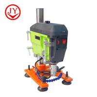 Machine à percer le verre verticale manuelle portable, petite, facile à utiliser et flexible, très vendue pour le perçage du verre