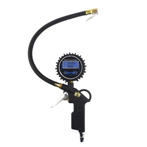Grand Exhibition Digital Tire Pressure <b>Gauge</b> 220 Bar Multiple Units Metal Air Inflator Gun - Product Image 5