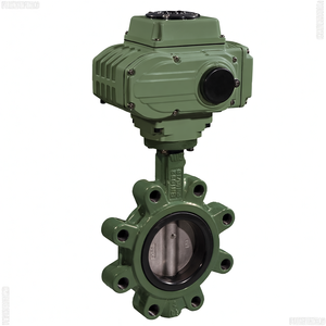 Vanne papillon électrique COVNA en fonte, haute performance, AC220V, DN50, avec raccords à pattes, pour eau, taille de port 2 1/2 pouces, garantie 90 jours - Product Image 4