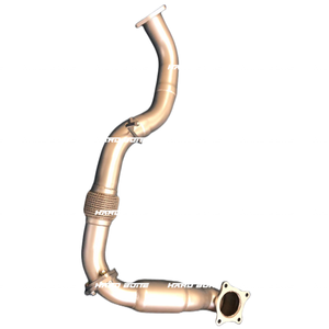 Downpipe Sportivo per <span class=keywords><strong>Mercedes</strong></span> W176 <span class=keywords><strong>C117</strong></span> A180 A200 A250 CLA180 CLA200 CLA250 GLA250 1.6T/2.0T con Scudi Termici - Product Image 6