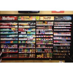 Smoke Shop Furniture Display Cabinet Tobacco Shelves Retail Store Cigarette Display Rack