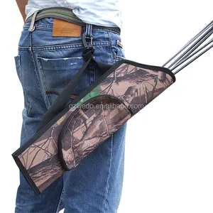 Bolsa de flecha para tiro con arco, soporte de flecha con ballesta, compuesto, aljaba, tiro con arco, Flecha de fibra de vidrio para caza