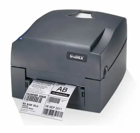 Printer Label Transfer Panas Langsung Desktop 4 Inci 203/300Dpi Godex G500U Printer Transfer Termal untuk Hangtag Pakaian