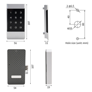 מכירה חמה ארון סיסמאות דיגיטלי נגד גניבה מנעול אלקטרוני ללא מפתח לאחסון רהיטי חדר כושר במשרד - Product Image 3