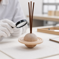 Diffuseur de parfum en bois personnalisé de 100 ml pour la décoration de la maison et les cadeaux