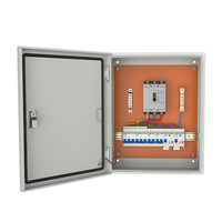 Armoire de commutation murale en acier inoxydable étanche à la pluie personnalisée Contrôleurs PLC PAC Boîte de distribution industrielle à trois étages