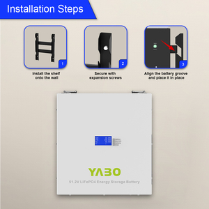 5kWh 48V Solarenergie 51,2V 100Ah Lithium-Wandbatterie LiFePO4-Pack mit BMS für netzunabhängige Systeme - Product Image 6