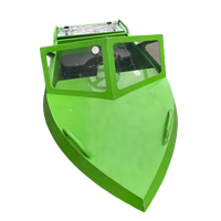 Bateau Go-Kart Électrique Biplace 20KW, Jet-Ski pour Surf Panoramique, Visites Touristiques, Commerce Extérieur, Divertissement Interactif, Sans Batterie