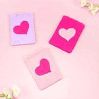 Carnet en forme de cœur personnalisé pour la Saint-Valentin, 100 feuilles A3, papier frais et mignon, impression numérique, reliure cousue