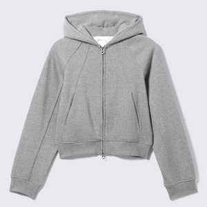 Sudadera con Capucha OEM de Corte Cuadrado con Cremallera Bidireccional, Mangas Raglán, Costuras Planas, Bolsillos Ocultos y Cierre de Cremallera para un Estilo Urbano y Deportivo - Product Image 4