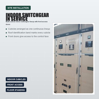 Tableau de distribution de moyenne tension KYN61-40.5 40.5kV 1250A avec cellules extractibles pour alimentation et distribution