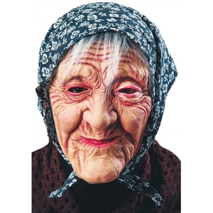 Máscara de Látex Epiphany con Pañuelos y Pelo - Product Image 1