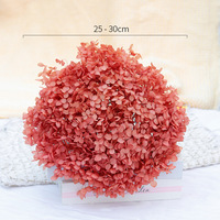 Hydrangeas artificielles séchées à tige unique, toucher réel, pour décoration de mariage et de maison 2026