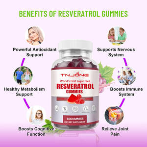 פרטי תווית מפעל resveratrol gummies ענבים זרע תמצית resveratrol gummies נוגד חמצון - Product Image 5