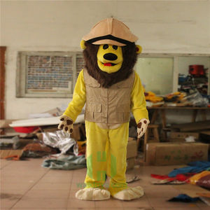 <span class=keywords><strong>Disfraces</strong></span> <span class=keywords><strong>de</strong></span> Mascota <span class=keywords><strong>de</strong></span> felpa Fursuit <span class=keywords><strong>de</strong></span> <span class=keywords><strong>Rey</strong></span> León CE para adultos, <span class=keywords><strong>disfraces</strong></span> <span class=keywords><strong>de</strong></span> Navidad y Halloween con pelo largo - Product Image 2