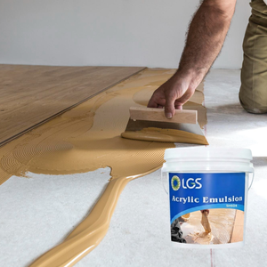 Émulsion de copolymère acrylique haute performance SH604 pour revêtement acrylique imperméable JS et adhésif pour revêtements de sol en PVC - Product Image 2