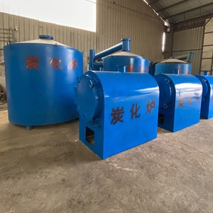 Four de carbonisation de briquettes de charbon de bois sans fumée à haute température avec moteur 220V/380V, facile à utiliser - Product Image 3