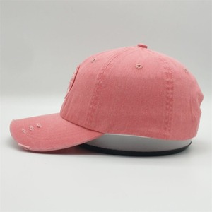 หมวกแก๊ปทรง Dad Hat แบบขายส่ง 6 แผง หมวก Trucker ปักลาย ป้ายหนัง ผ้าสั่งทำ สไตล์สตรีท หมวกเบสบอล ปีกโค้ง - Product Image 2