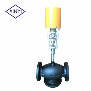Vanne de contrôle électrique manuelle Baelz, pour transfert d'huile thermique ou Type de <span class=keywords><strong>régulateur</strong></span> de vapeur, remplace vanne sphérique Baelz de contrôle, DN65 - Product Image 3