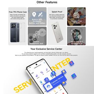 ขายตรงจากโรงงาน สมาร์ทโฟน <span class=keywords><strong>Ulefone</strong></span> Note <span class=keywords><strong>18</strong></span> <span class=keywords><strong>Pro</strong></span> 4G ของแท้ รุ่น NFC เวอร์ชันสากล กล้อง 64MP+50MP+32MP หน่วยความจำ 6GB+256GB โทรศัพท์มือถือ 4G - Product Image 6