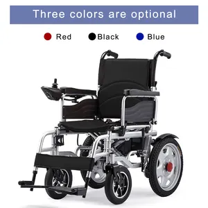 Disabled Carmoving Handcycle Cadeira Elétrica Scooter Lightweight Preço Barato Cadeira Dobrável do motor com carregador de bateria
