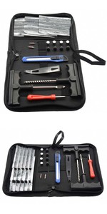 Juego de reparación de neumáticos sin cámara, juego de reparación de neumáticos sin cámara, 32 Uds., kits de reparación de neumáticos sin cámara de emergencia, venta al por mayor - Product Image 5