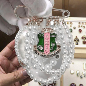 Spilla da bavero in smalto rosa e blu Jack and Jill of America Inc. 1938, gioiello per sororità femminile, amicizia, maternità, Sistermom - Product Image 6