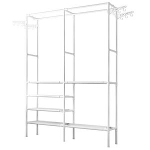 Armario Portátil Multifuncional con Barra para Colgar, de Metal, Tela y PP, para Sala de Estar, Tipo de Instalación Independiente - Product Image 2
